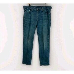 Levi's 541 Athletic Taper Jeans Mens 40x32 Blue Denim Stretch Casual